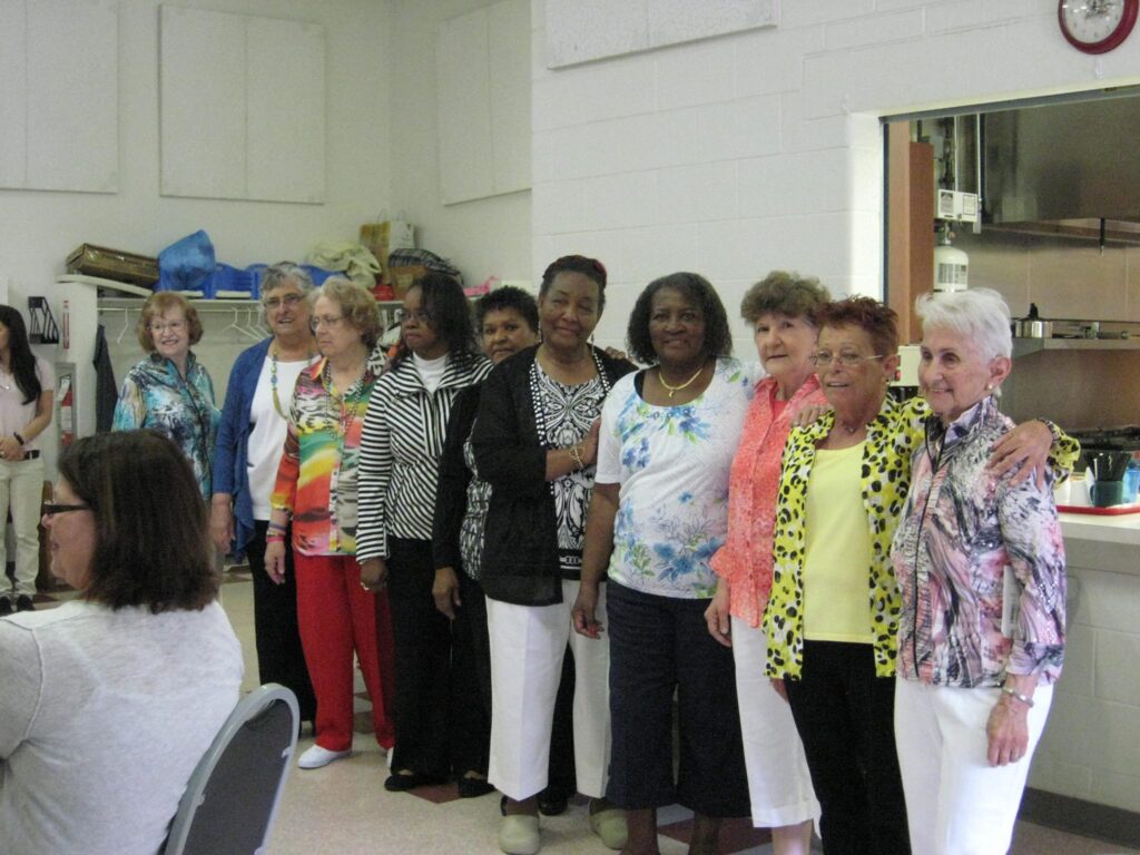Seniors enjoying their time at the Yorktown Senior Center in York, PA
