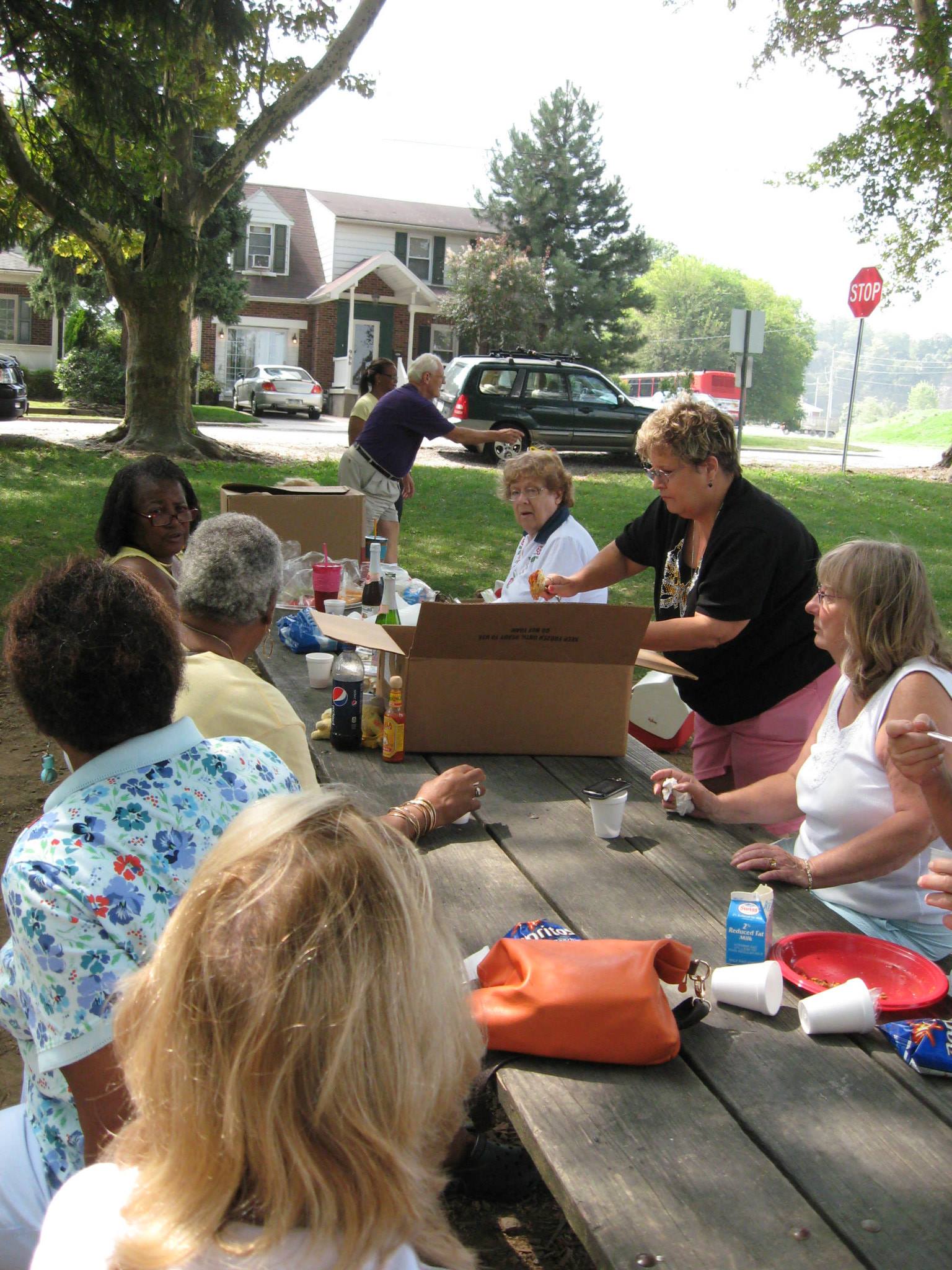 Seniors enjoying their time at the Yorktown Senior Center in York, PA