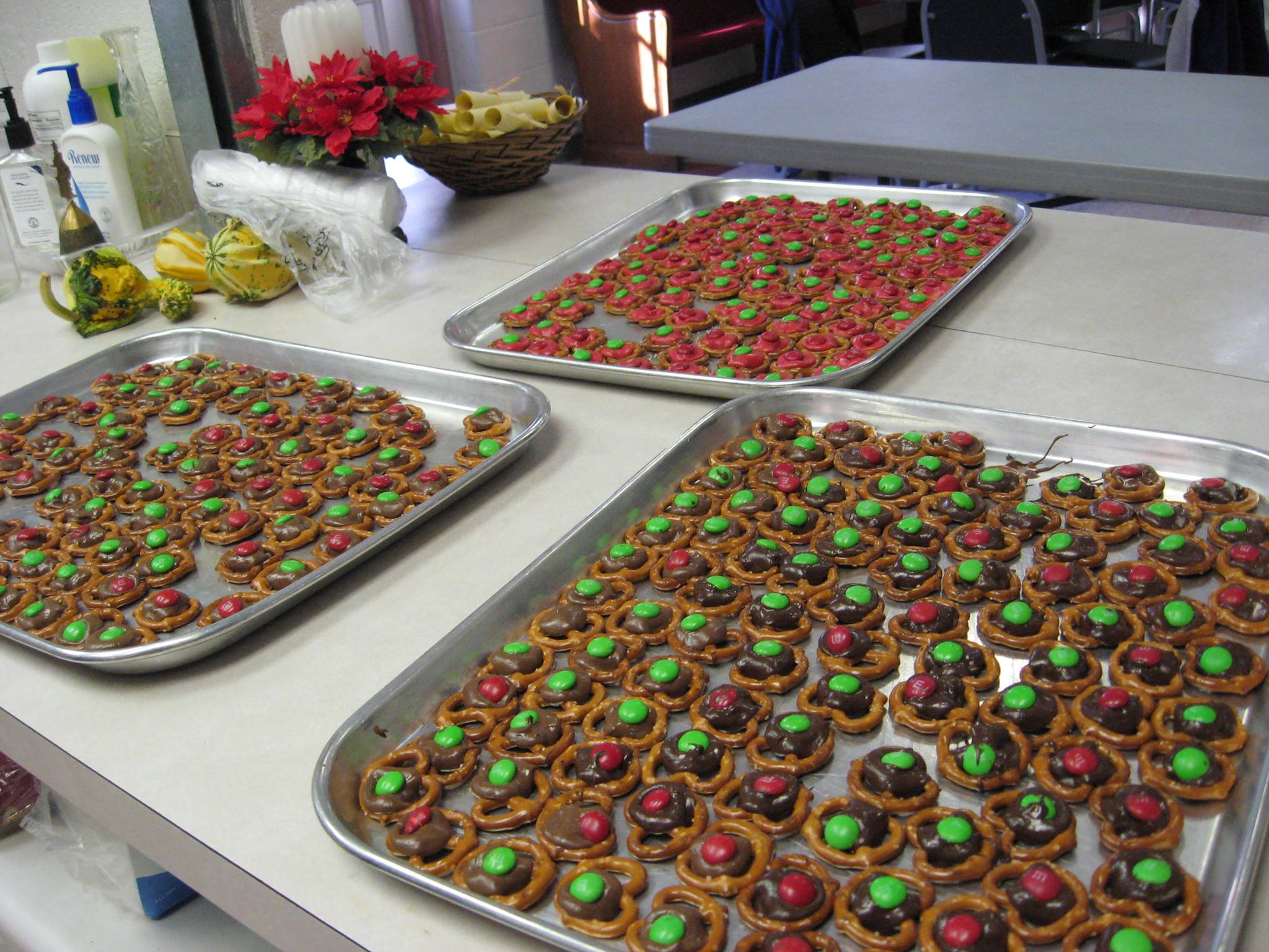 Seniors participating in a fundraiser for Yorktown Senior Center